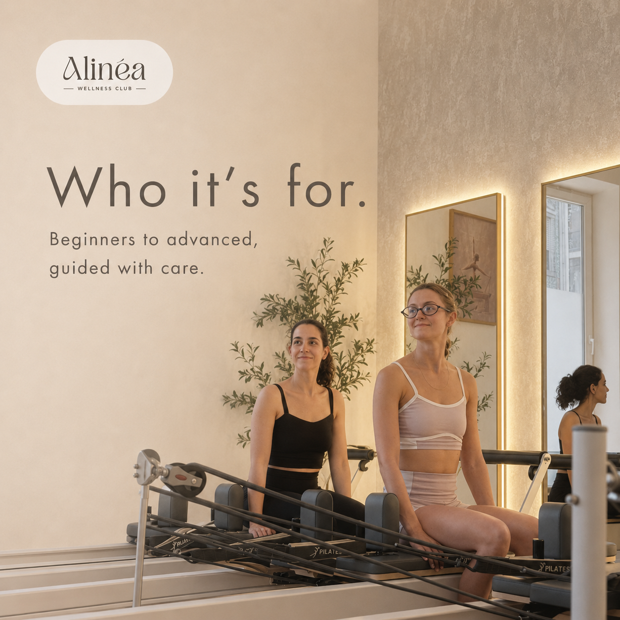 Alinéa Wellness social media example 2